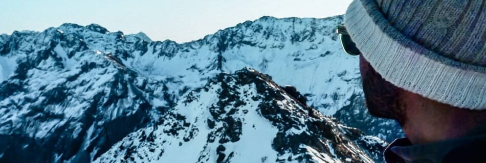 vue depuis le sommet de avalanche peak