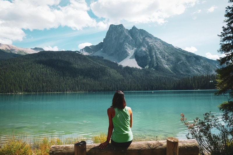 Le lac Emerald Canada