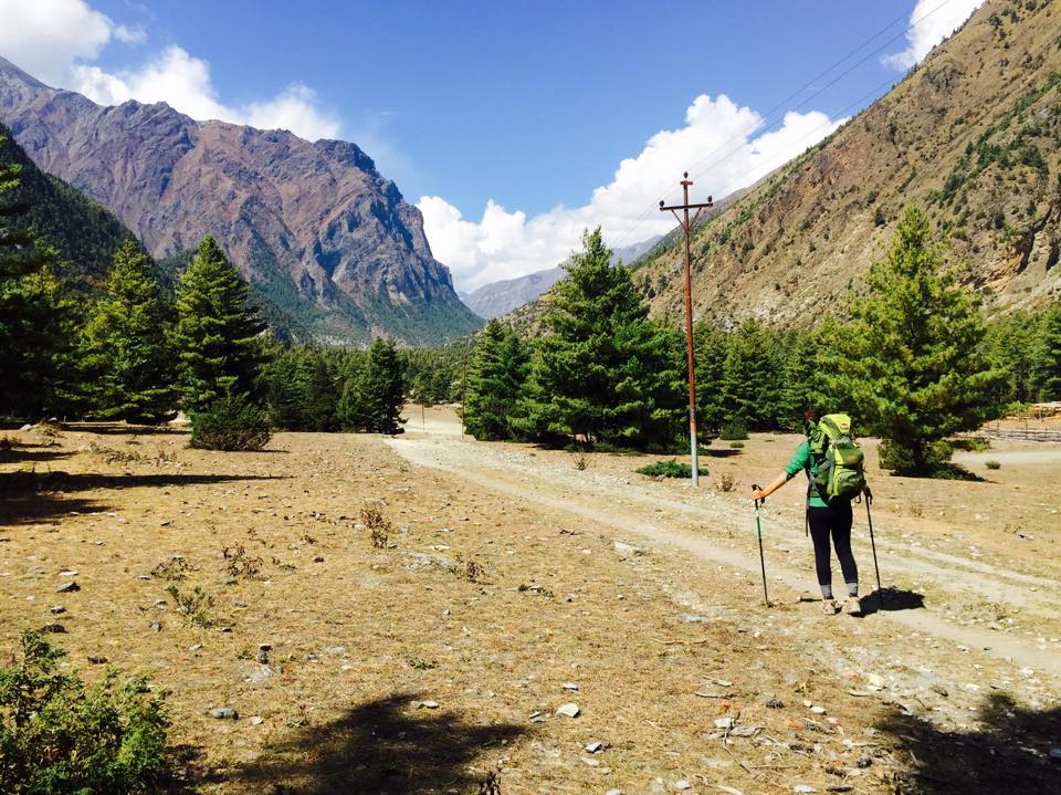 trek seule au népal