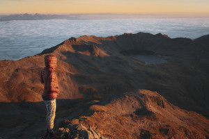 lever de soleil sur angelus peak