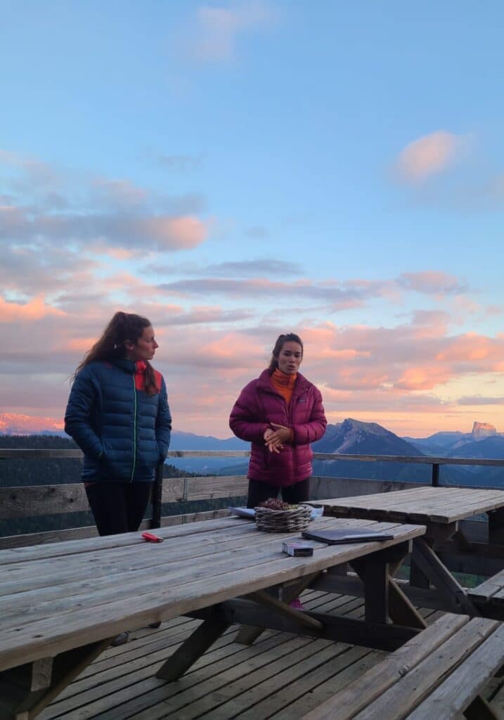 les deux tour leaders dans le vercors