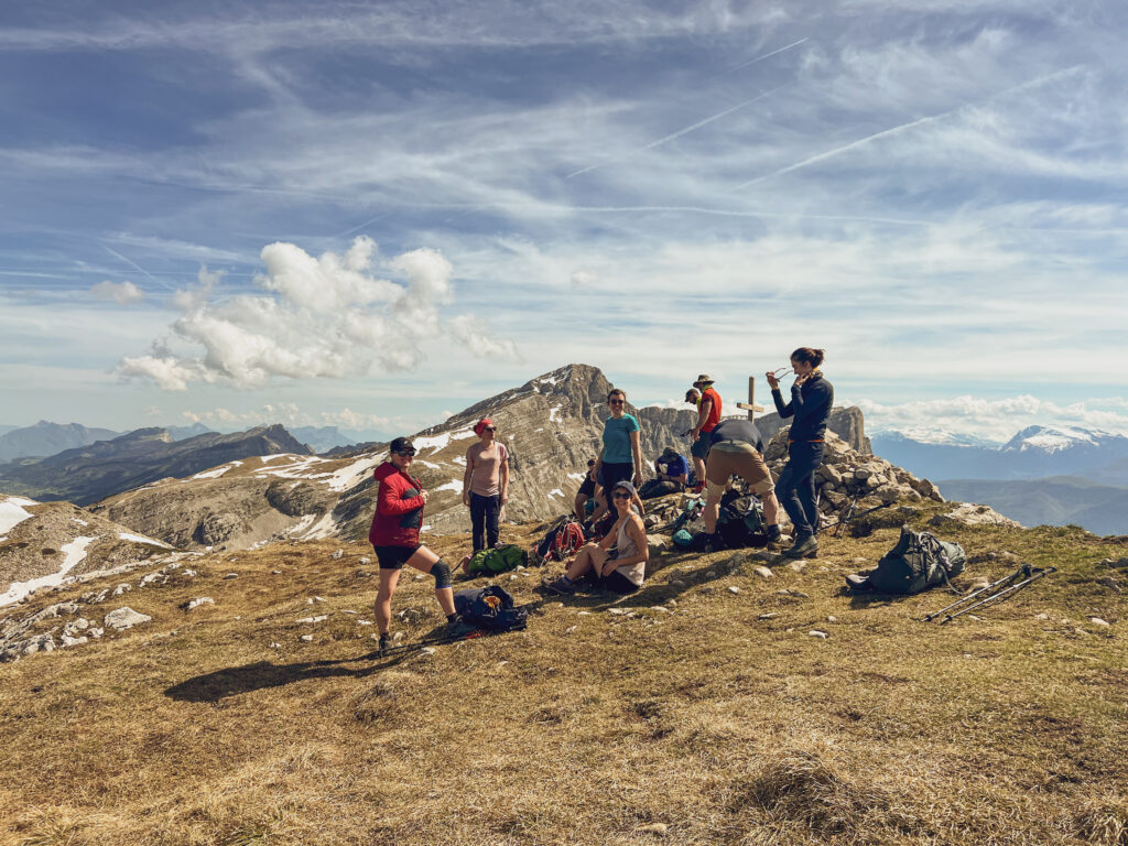 les 2 groupes de trek pour le nepal réunis dans le vercors